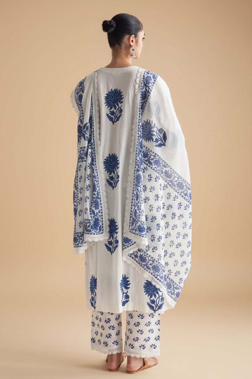 Cotton suit pent with beautiful duppata