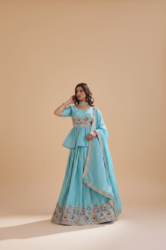 Embroidered Lehenga