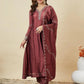Anarkali Designers kurti Pent