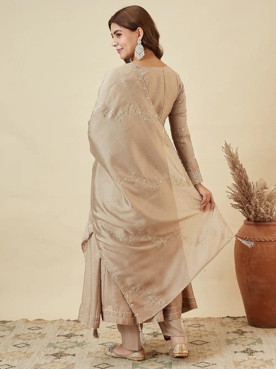Anarkali Designers kurti Pent