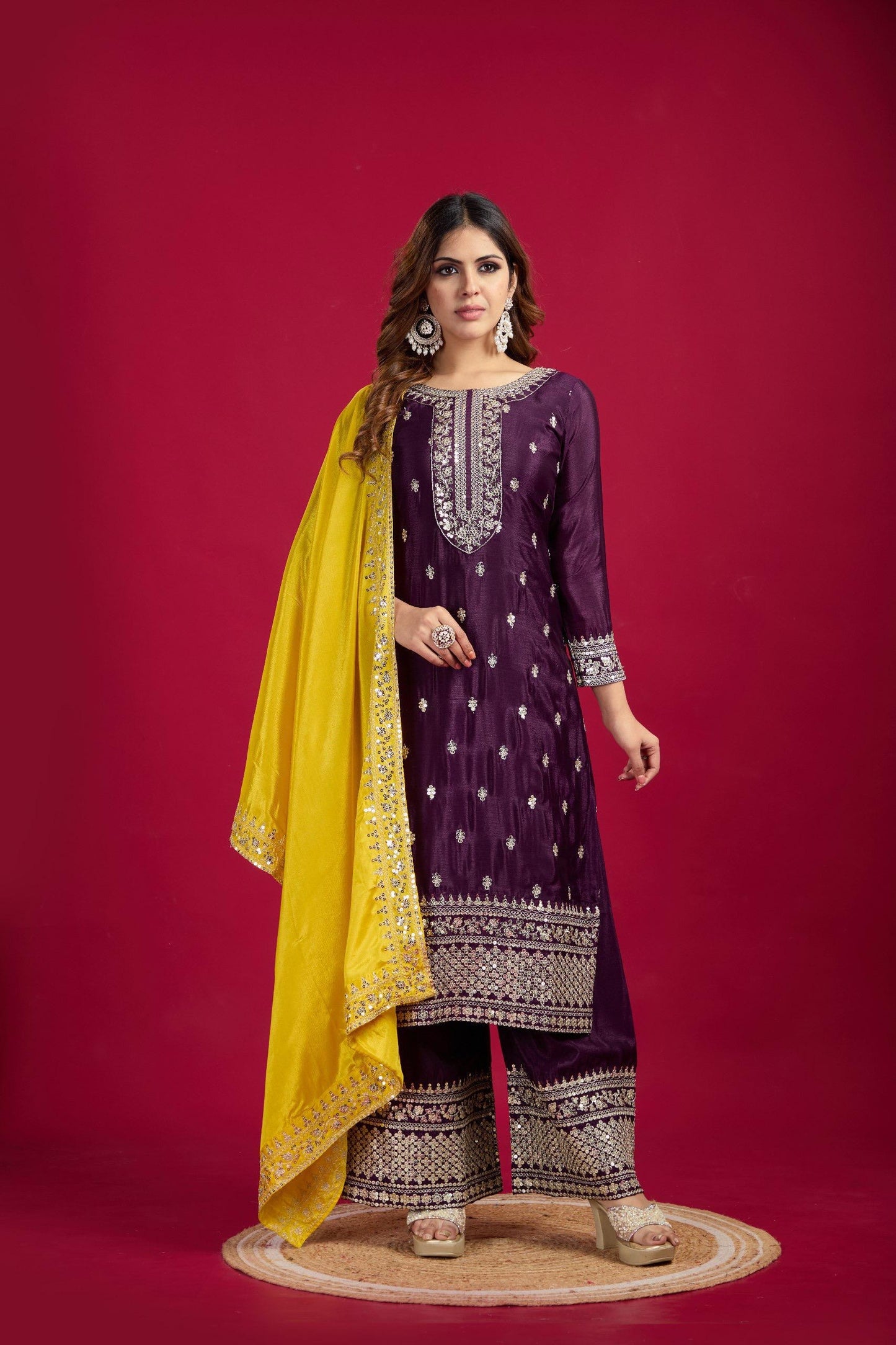 CHINNON SILK SHUIT
