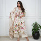 This amazing cotton straight set will set you apart from the rest Amazing straight and with printed dupatta