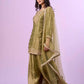 Fandy silk pallazo and Duppata