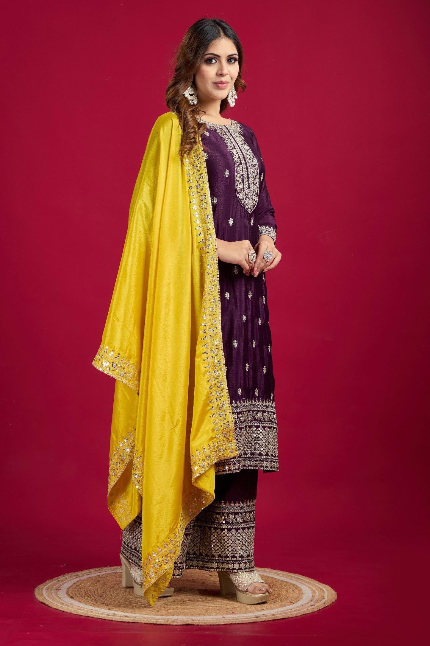CHINNON SILK SHUIT