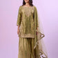 Fandy silk pallazo and Duppata