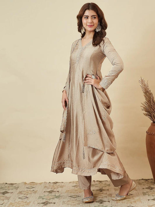 Anarkali Designers kurti Pent