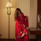 Elegant Fox Georgette Gharara Suit Set with Kurti Dupatta - Sequence Embroidery Beads, Fully Stitched