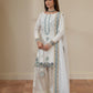 New Fancy Design Pakistani Collection Top - Farshi Salwar And Dupatta Set